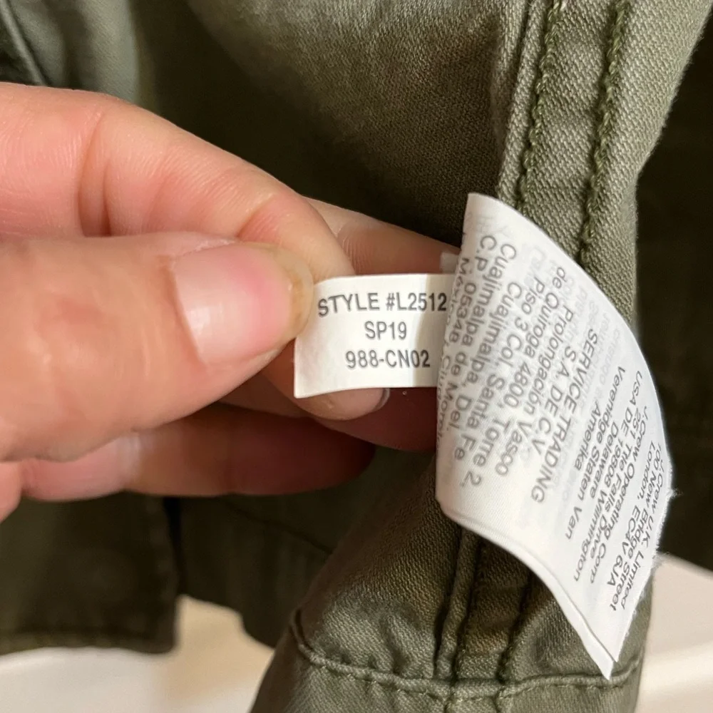 Madewell green utility jacket - Picture 5 of 5